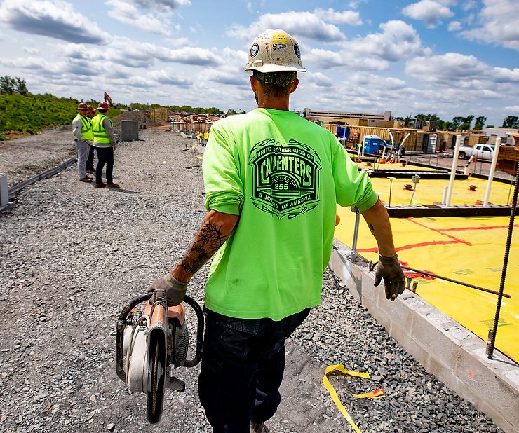 PLA report jobsite